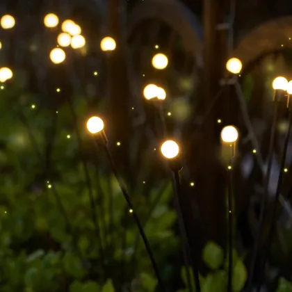 Solar Powered Firefly Lights