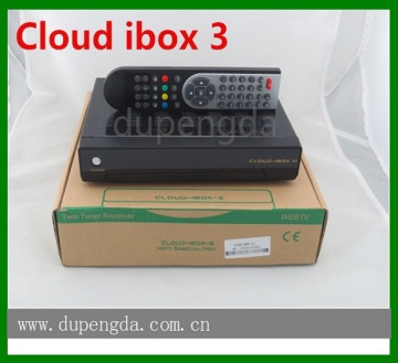 Enigma2 Linux OS Receiver Cloud Ibox 3 Twin Tuner