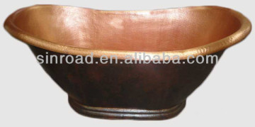 Soaking Function antique copper bathtubs