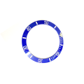 Blue Aluminium -Lünette Ersatz für Uhr