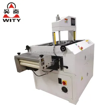 Semi-Automatic Edge Folding Machine for Rigid Box Packaging Lines - Wine and Cosmetics Boxes