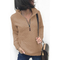 Womens Quilted Sweatshirts Casual