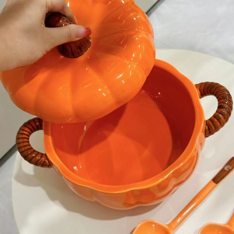 Unique Pumpkin Pot for Creative Kitchen Adventures