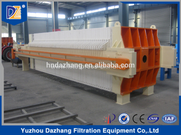 Automatic water squeezing pp filter press