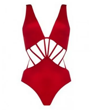 Swimwear Women High Quality One Piece Swimsuit Sexy Monokini Bathing Suit Bandage Ladies Swimsuit Beach Wear 3 Color