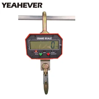 Green LCD Display Industry Hanging Crane Scale