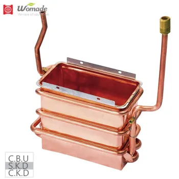 Oxygen Free Copper Heat Exchanger Gas Water Heater Parts