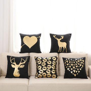 100% Polyester Luxury Throw Decorative Sofa Pillowcases