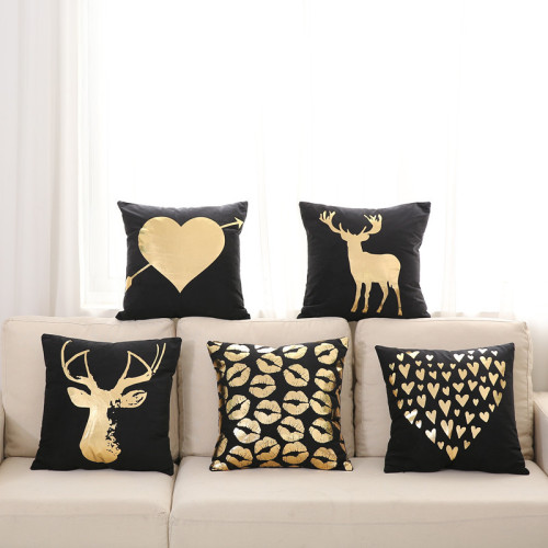Retro Movie Scene Pillowcase 100% Polyester Luxury Throw Decorative Sofa Pillowcases Manufactory