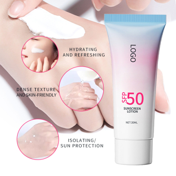 OEM Local 30 ml UV Ochrona Orzeźwięnia Mineral SPF 50 Krem przeciwsłoneczny