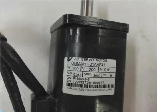 SGMAH-01AAF41 Yaskawa Electric Closed Loop Servo Motor