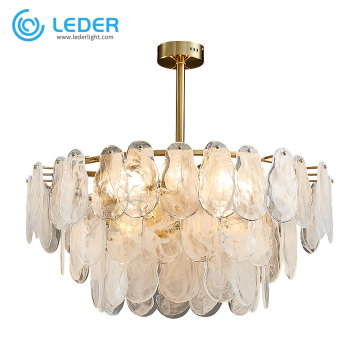 LEDER Glass Crystal Hanging Lights