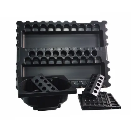 spares parts custom plastic box vacuum thermoform packing