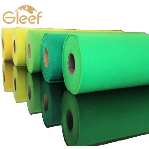 Pet Felt soft non woven 100% PET felt color felt Supplier