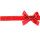 cinta de raso de regalo roja prefabricada arcos festival