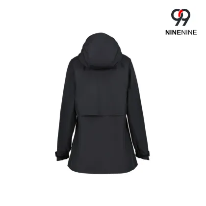 Women's Short Hooded Waterproof Shell Jacket