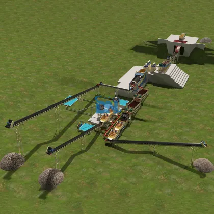 High Production Kaolin Mining and Processing Plant