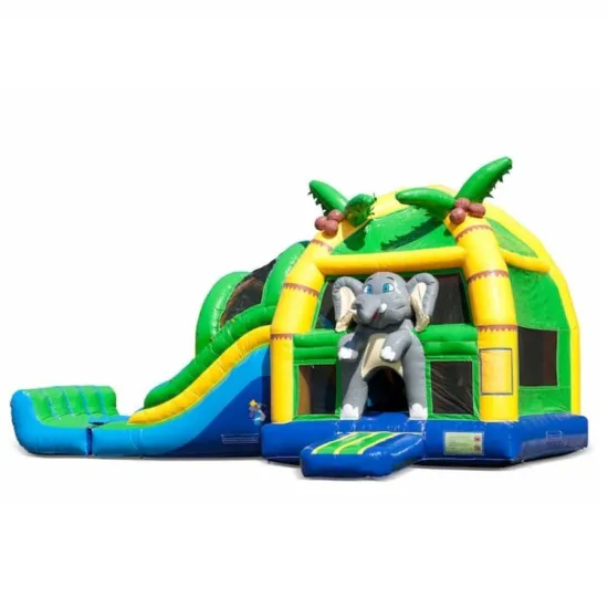 Elephant Bounce House: Animal Inflatable Bouncy Castle for Kids
