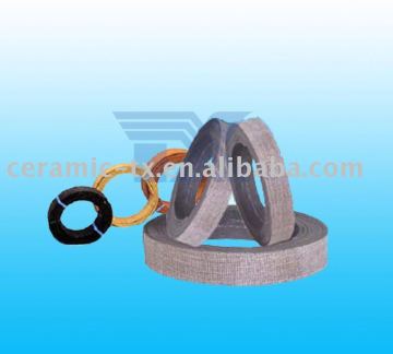 Braided brake belt