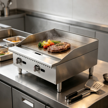 Gas 24" Flat Top Grill