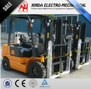 XDEM JJCC Forklift 2.5 Tons Diesel type CPCD25 Diesel hand operated Forklift Truck