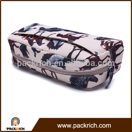 Beautiful color high standard good material quilted toiletry bag