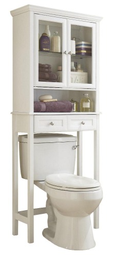 Wooden Two Door Over The Toilet Bathroom Shelf Etagere, High Quality Wooden Two Door Over The ...