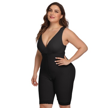 Plus Size Lingerie Bodysuits with Waist Trainer and Tummy Control Shaperwear for Women