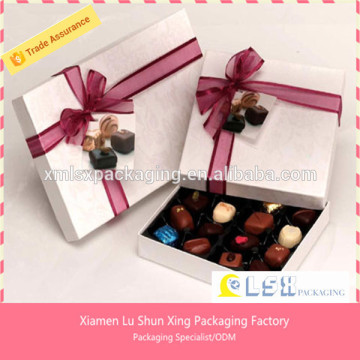 Promotional Eco-friendly High Quality Small Paper candy/chocolate Boxes