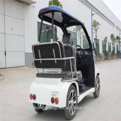 DeKong new convertible family car sea car mini car with 3 seat for golf