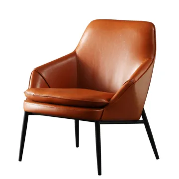 Nordic Luxury Recliner Leather Accent Sofa Chair
