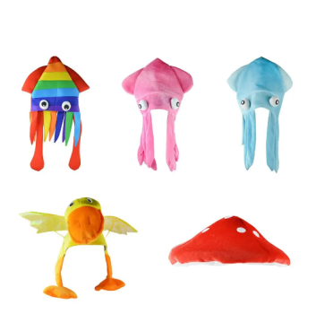 Pride Rainbow Sea Animal Hats for Party and Cosplay