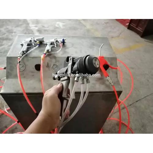 Industrial chrome painting machine