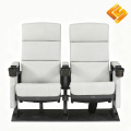 Tablet Kollu Alüminyum Çerçeve Kumaş Oditoryum Koltuğu