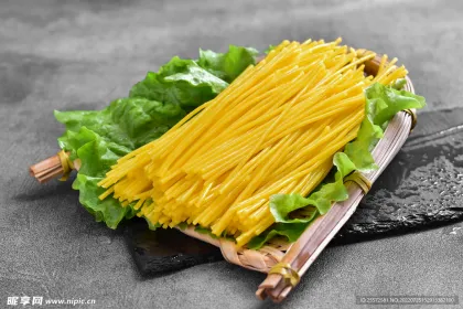 Preferred corn silk noodles