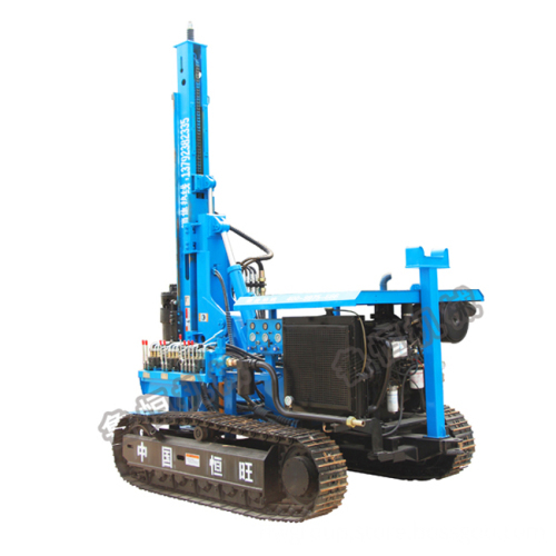 photovoltaic press pile driver machine