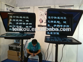 20% off !!! TF-19 19inch Foldable Easy To Carry Studio Teleprompter