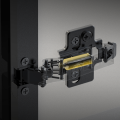 Concealed hinges without spring damper