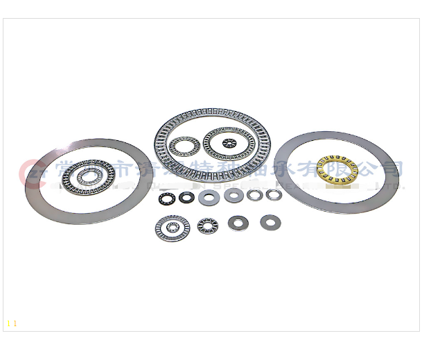 Flat thrust needle roller and cage assembly