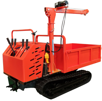 Durable 800kg Gasoline/Diesel Hydraulic Mini Dumper Crawler