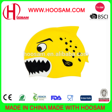 Silicone water proof swim cap