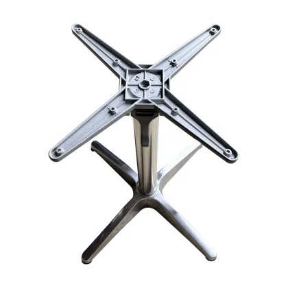 Aluminum Small 4 Feet Table Base