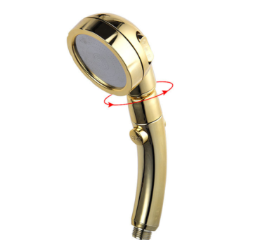High Pressure Adjustable Shower Head with Water Saving Eco Mode and One-Key Stop