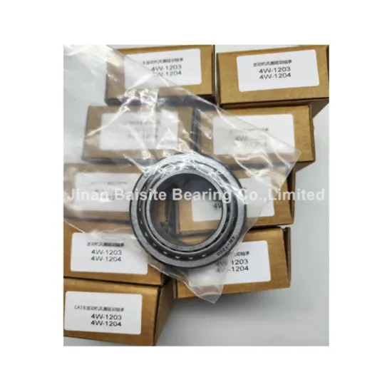 Cup 4W-1203 and Cone 4W-1204 Taper Roller Bearings for Excavator Engine Fan Drive