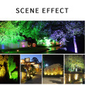 Luz de pico LED de paisaje multicolor para jardín de estanques