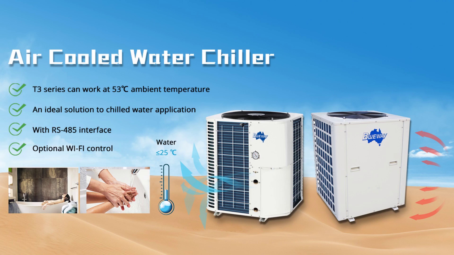 Mini Air Conditioning Floor Ceiling Split Type with Remote Controller