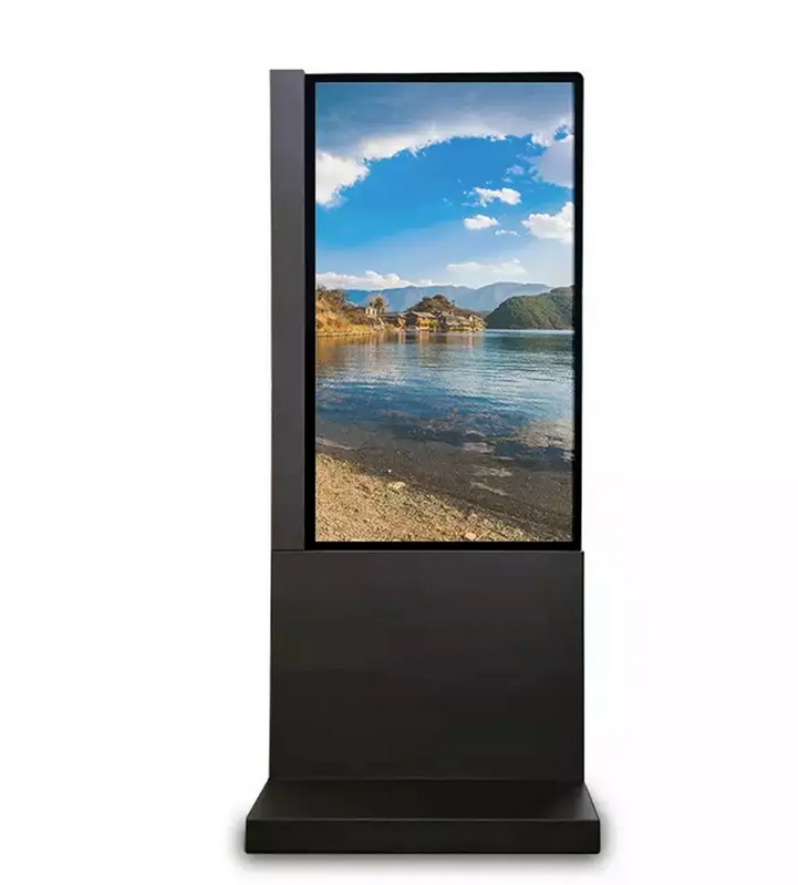 Digital touch screen signage display