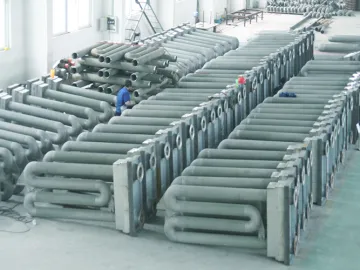 U type Cast radiant tube