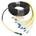 12F MPO (F) -LC G657A2 LSZH สายแพทช์ไฟเบอร์
