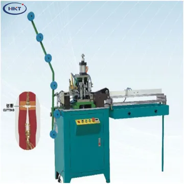 HKT 0617M Fully Automatic Metal Zipper Box Pin Fixing Machine